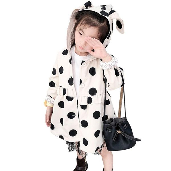 

coat for girl dot pattern girl coat outerwear casual childrens' jacket toddler children's winter clothes, Blue;gray