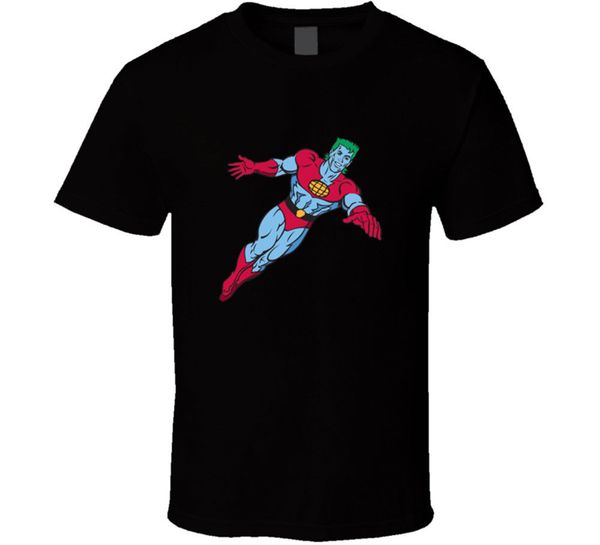 

captain planet cartoon retro t shirt tee size s - 3xl gift summer short sleeves cotton t-shirt tee normal