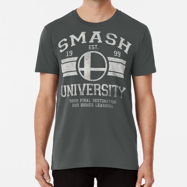 

smash university v2 t shirt super smash bros videogame fight mario link brawl