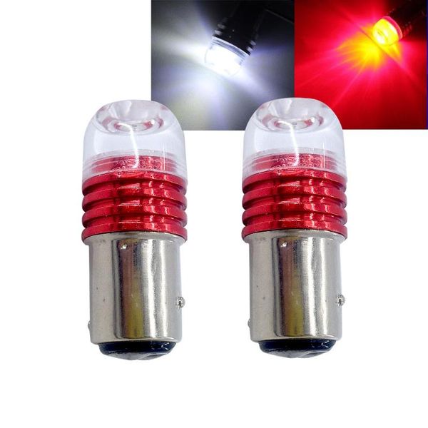 

2pcs 1157 bay15d car led p21/5w cob strobe flashing white 12v car brake turn signal lamp bulb auto tail slight