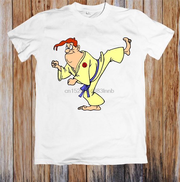 

каратэ man смешной мужской футболки harajuku смешной tee shirt
