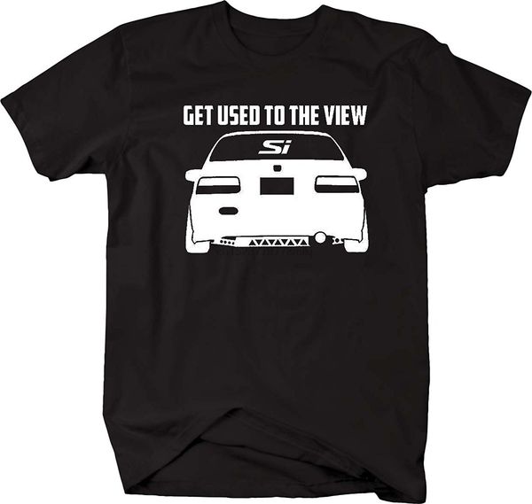 

мужчины мода tshirts смешных streetwear марка одежда япония автомобили civic si пониженных привыкнуть оптовые футболки the view racer