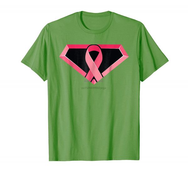 

new men shirt cute breast cancer super hero pink ribbon shirt gift