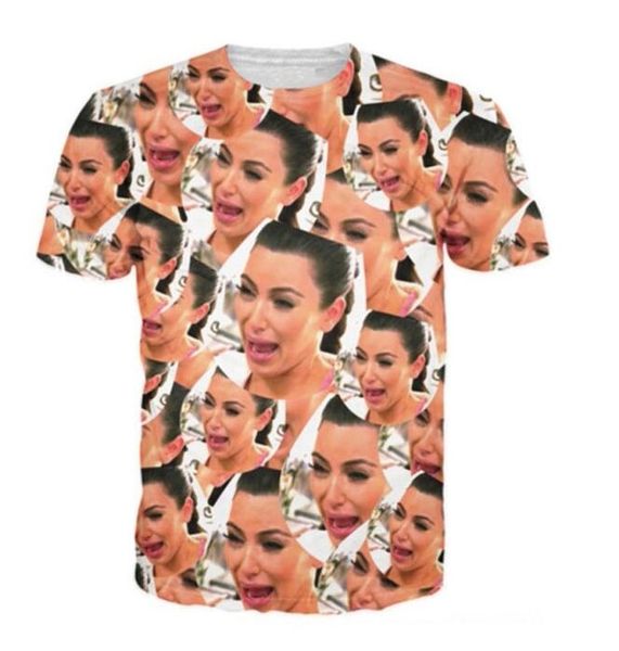 

cloudstyle new skull hd print clothing 3d print shirts hippie funny comics men clothing