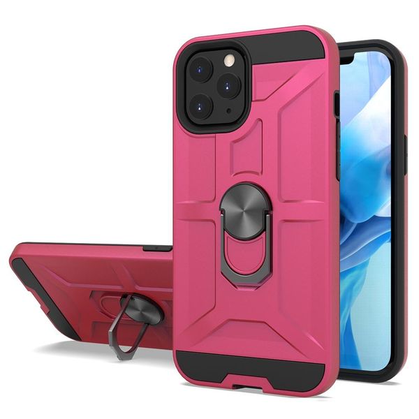 

for new iphone 12 11 pro max ring stand case metal hybrid cover iphone xr x 6 7 8 plus samsung note 20 ultra