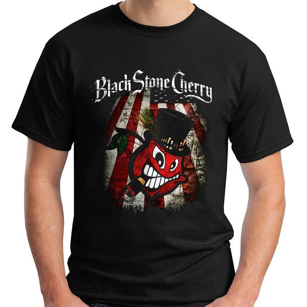 

black stone cherry chris robertson hard rock short sleeve black t-shirt s-3xl youth round collar customized t shirts tee