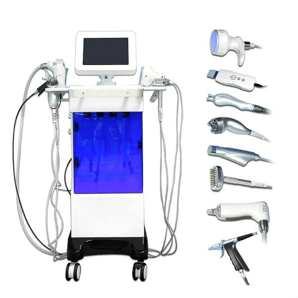 

8 in 1 multifunction hydra facial hydra dermabrasion diamond microdermabrasion oxygen jet peel ultrasonic skin scrubber peeling machines