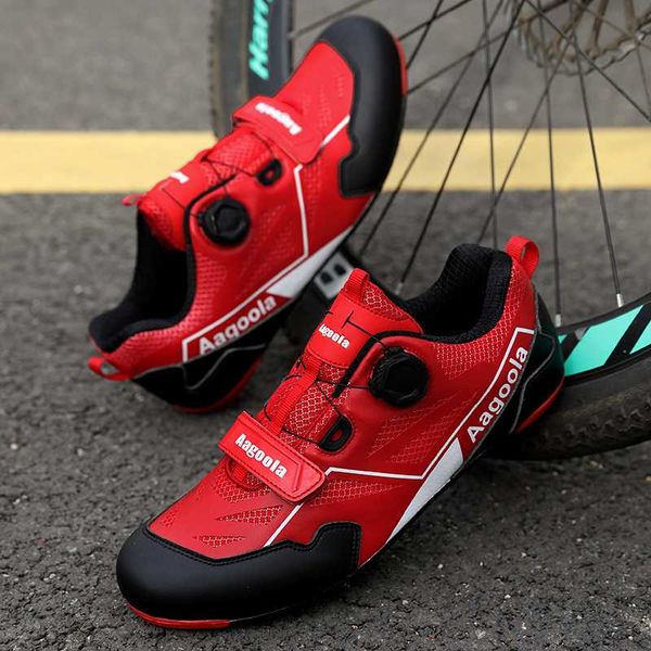 

cycling footwear road shoes men professional racing bicycle self-locking outdoor athletic ultralight comfortable bike shoe, Black