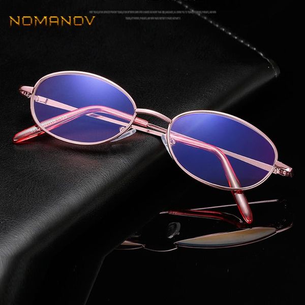 

2020 full-rim office lady oval anti-blue light reading glasses +0.75 +1.25 +1.5 +2.00 +1.75 to +4 with case pc tv mobile phone, White;black