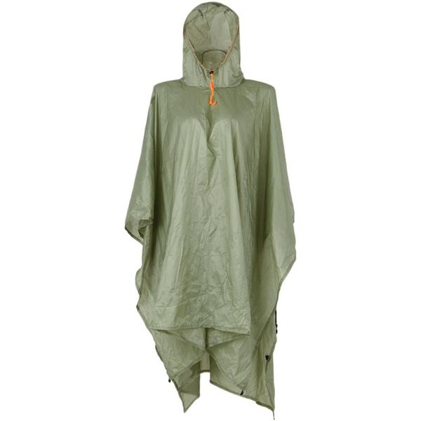 

outdoor jackets&hoodies waterproof rain poncho lightweight reusable hooded coat jacket for camping hiking cycling, Blue;black