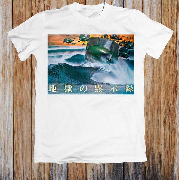 

apocalypse now 70s ретро плакат фильма мужская футболка чистого хлопка tee shirt