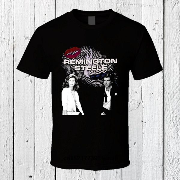 

men t shirt remington steele 80's show fashion summer - 3xl t-shirt women