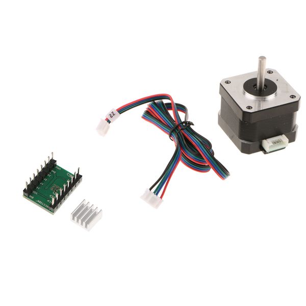 

4-свинцовый nema17 шагового двигателя sl42sth34-1504aheat раковина для 3d принтера