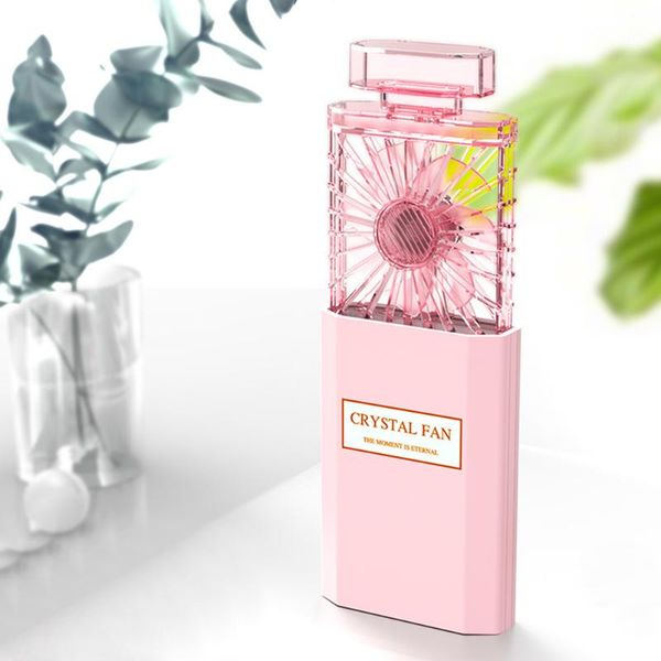 

electric fans home office desk air conditioning summer outdoor camping silent cooling fan foldable pocket perfume