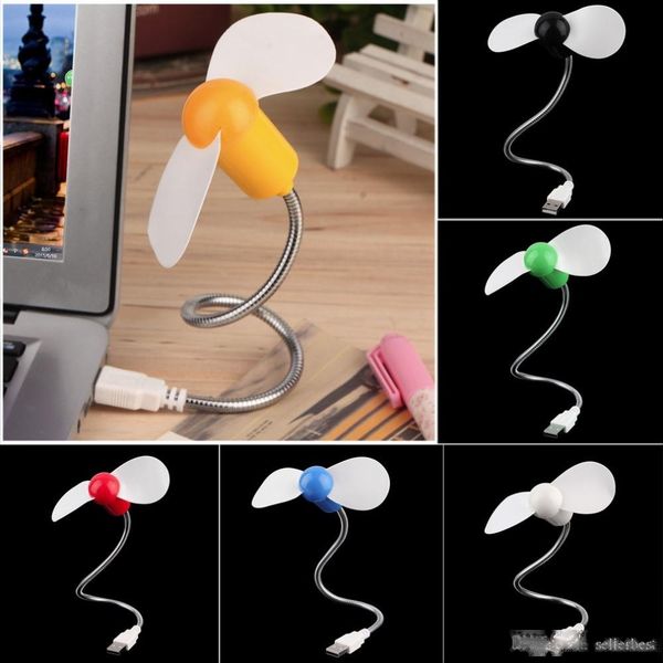 

snake style flexible mini usb cooling fan cooler for lapdeskpc power bank portable low noise and low power consumption