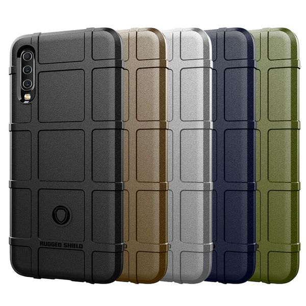 

soft silicone rugged shield case armor hybrid matte cover anti knock shockproof cover for samsung a70s
