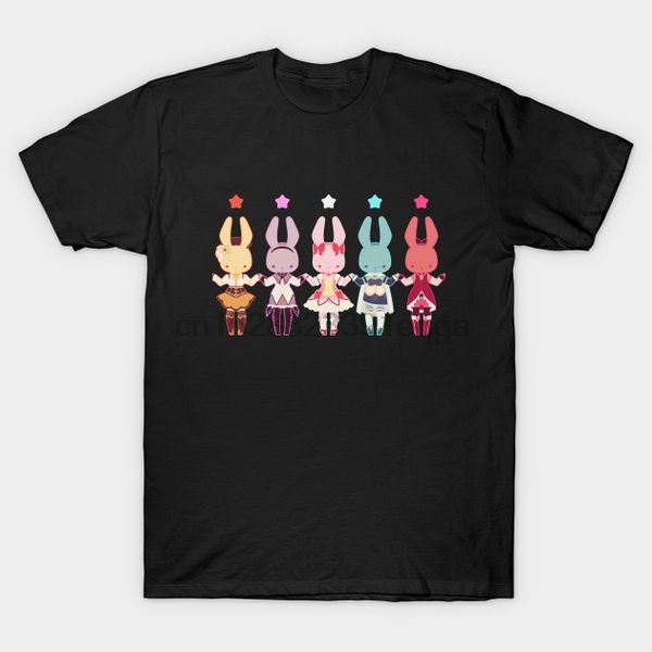 

men short sleeve tshirt puella magi bunny magica puella magi madoka magica t shirt women t-shirt