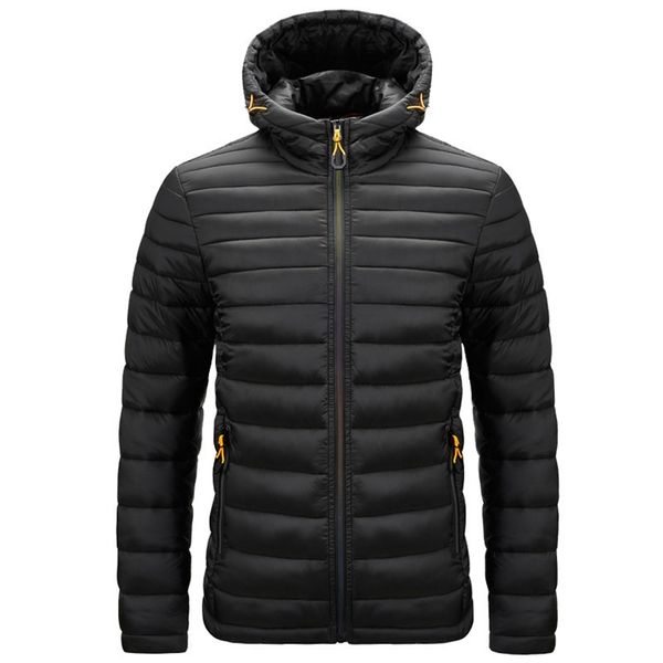 

men's winter warm outdoor down jacket fashion n00fcs4z, Black