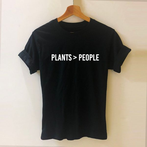 

plants big than people print women tshirts cotton casual funny t shirt for lady tee