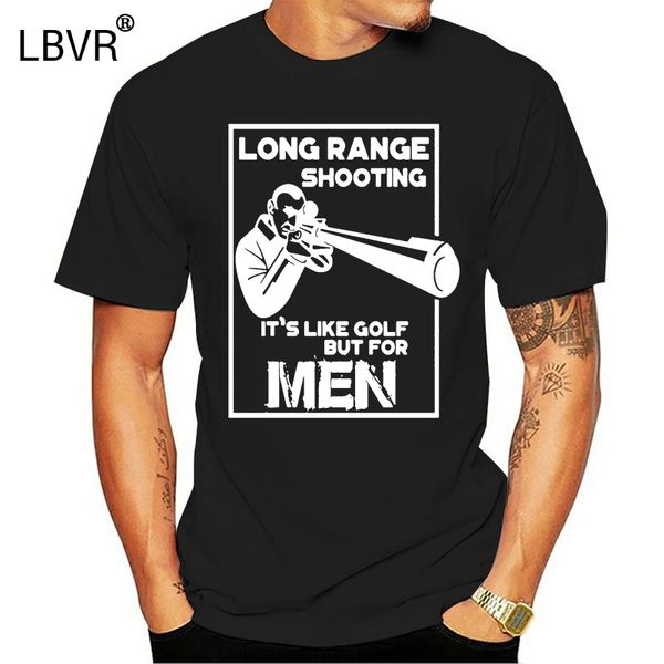

long range shooting t shirt for men short sleeve custom funny tee shirt 2018 gents plus size 3xl hilarious hiphop