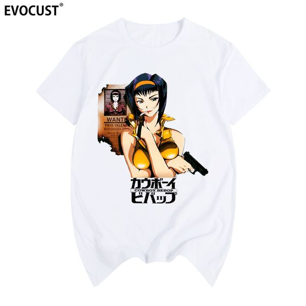 

ковбой бибоп аниме футболка хлопок мужчина футболка новых tee tshirt для женщин унисекса моды