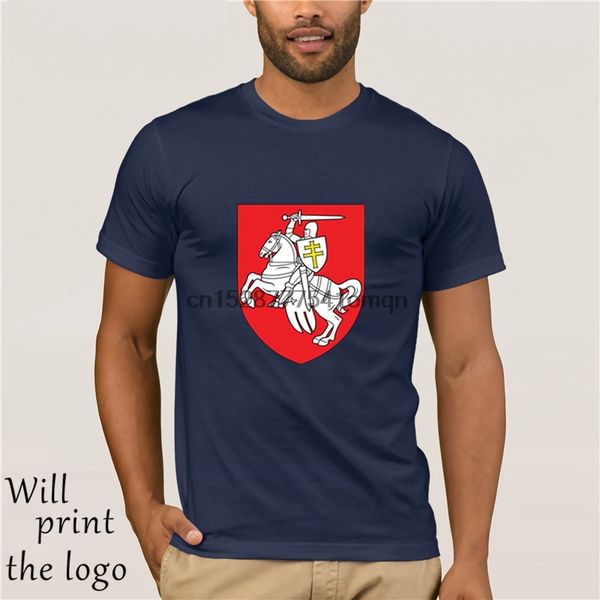 

хлопок тенниска мужчины новый летний стиль герб беларусь (беларусь) 1991 pursuit мужчину тенниска тенниски топы человек футболка