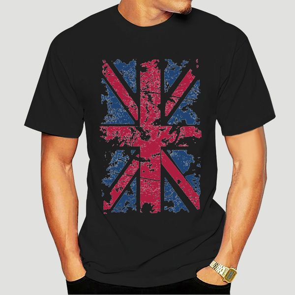 

fashion retro mens tee shirts print tshirts great britain uk flag t shirt united kingdom street national day-1537a