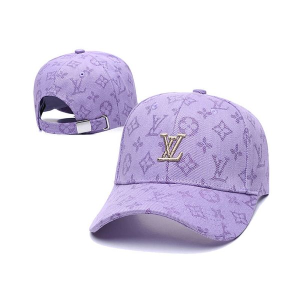 

2021 new designer hats embroidery adjustable cotton shooting luxury baseball cap men women solid color letter cap snapbacks casquette, Blue;gray