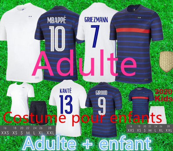 

2 stars maillot equipe de children kids suit griezmann mbappe pogba soccer jerseys footballmaillot de foot shirts, Black;yellow