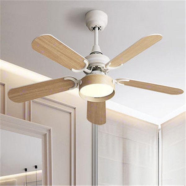

electric fans nordic loft retro wood ceiling fan lamp fashion art design parlor restaurant bedroom bar led indoor lighting