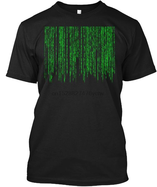 

men t shirt matrix code women t-shirt