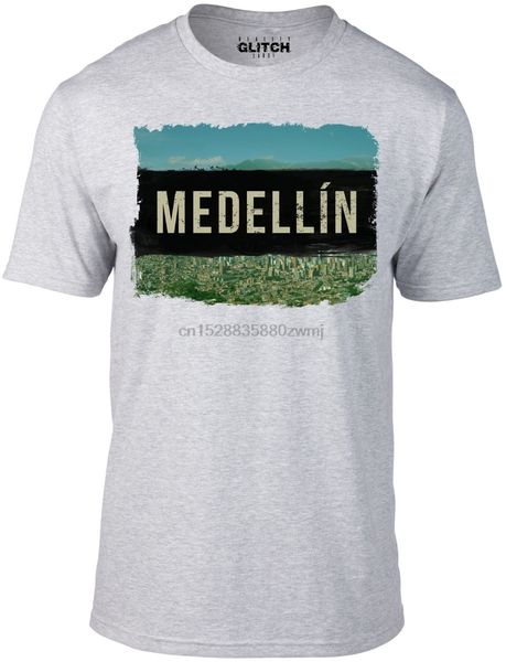 

summer 2019 short sleeve men medellin pablo escobar t-shirt sports tee