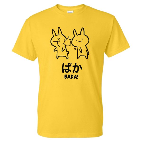 

смешные бака letter pattern печати tshirt симпатичный кролик сплошного цвета хлопка tshirt мужчины женщины повседневная мода streetwear руба