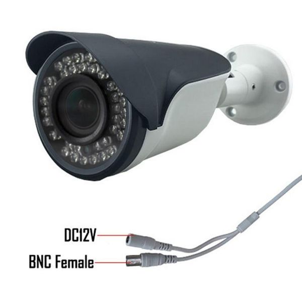 

1 million pixel ahd infrared night vision hd monitor probe waterproof surveillance camera focusing lens 2.8-12