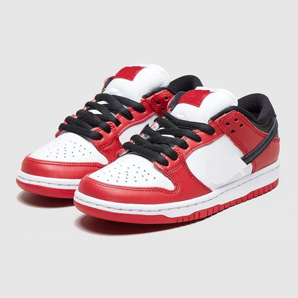 

2020 chicago dunk sb низкий sp pro беговые обувь вашично красные белые мужчины женские спортивные спорт скейтбординг дизайнер кроссовки трен, White;red
