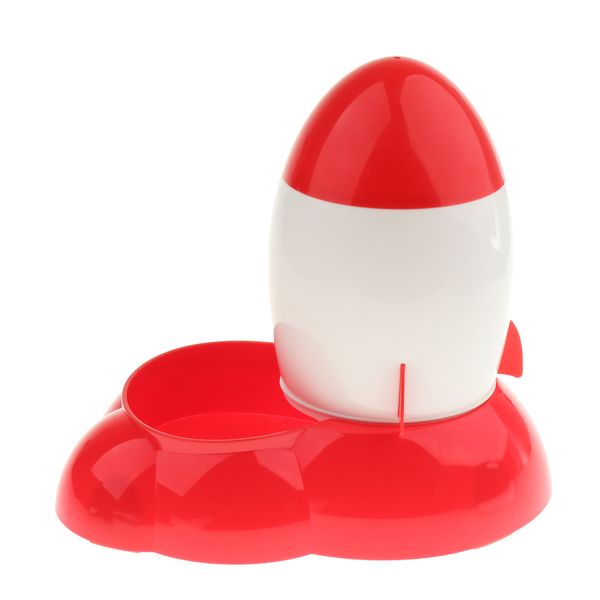 

automatic pet cat dog water drinker dry food container food stand feeder dish bowl bottle pet feeder, size 31x19.5x29.5cm