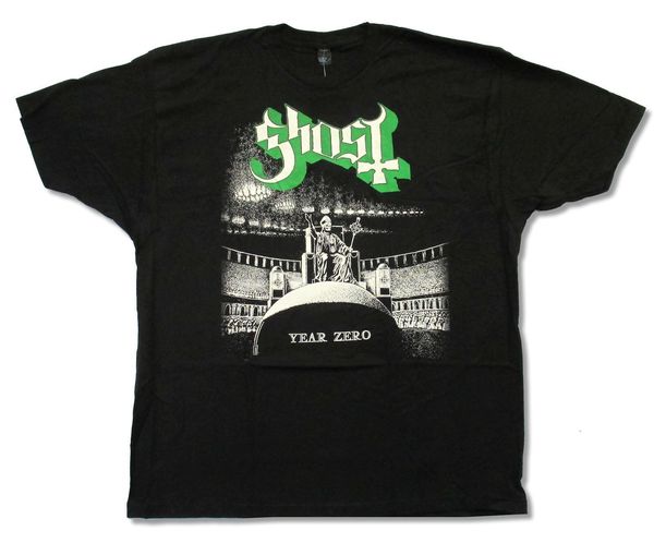 

ghost b.c. haze over n.a. tour black t-shirt new official year zero fashion new tees t shirts kawaii