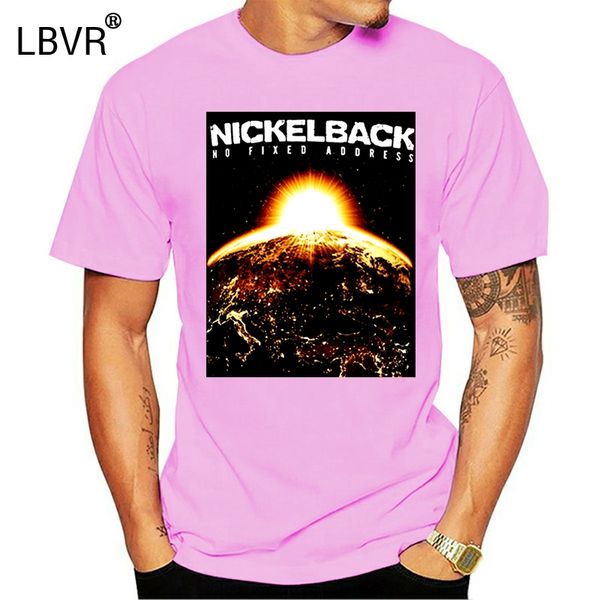 

men t shirt fashion nickelback no fixed address black cool t shirt novelty tshirt women 013095