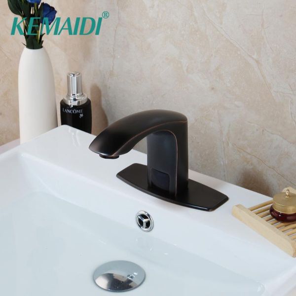 

kemaidi bathroom automatic infrared hands touchless faucet sensor tap water saving inductive electric basin faucet mixer