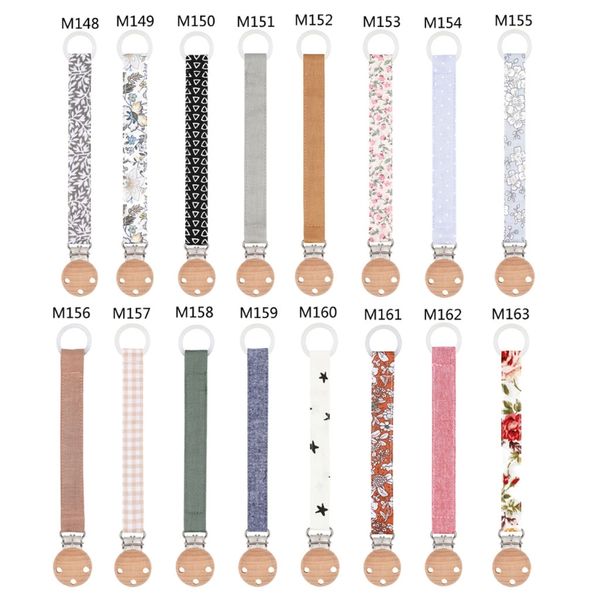 

pacifiers# cotton baby pacifier chain clip soother nipple holder clasps dummy