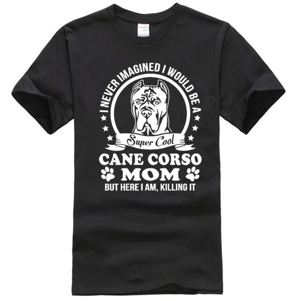 

men's cane corso t shirt customized cotton size s-3xl standard crazy funny casual summer normal shirt