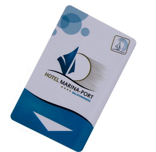 CMYK Druck CR80 Größe 125kHz RFID T5577 Hotelkarte RFID Zugangskontrolle Card Hotel Key Karten Druck