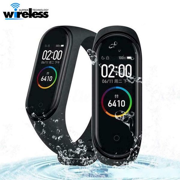 

sport fitness tracker intelligent watch m4 smart bracelet heart rate monitor calories waterproof ip67 smart band fashion watch