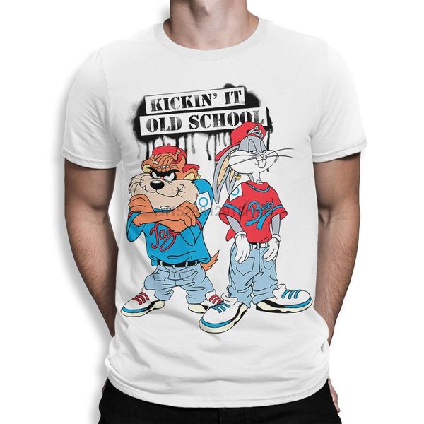 

taz ' bugs bunny old school art t-shirt looney tunes tee all sizes cartoon t shirt men new fashion tshirt