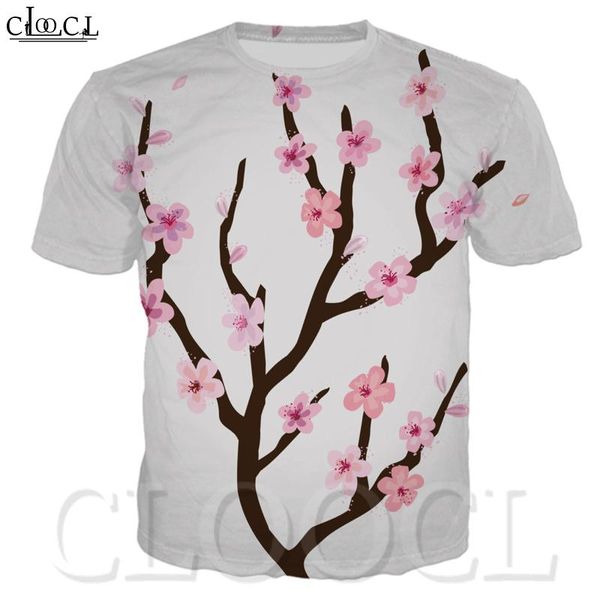 

CLOOCL Popular 3D Print Plum Blossom and Diana Men/Women T Shirt Fashion T-shirt Unisex Harajuku Shirts Unisex T Shirt Tops
