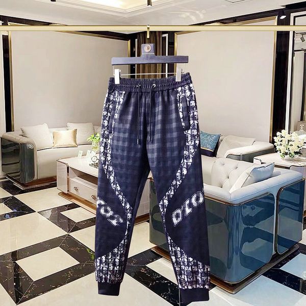 

2020 Casual Pants Men Trousers Sweatpants Elastic Waist letter Printed Fitness Sweatpants Black White Joggers Pants Plus Size DR 07