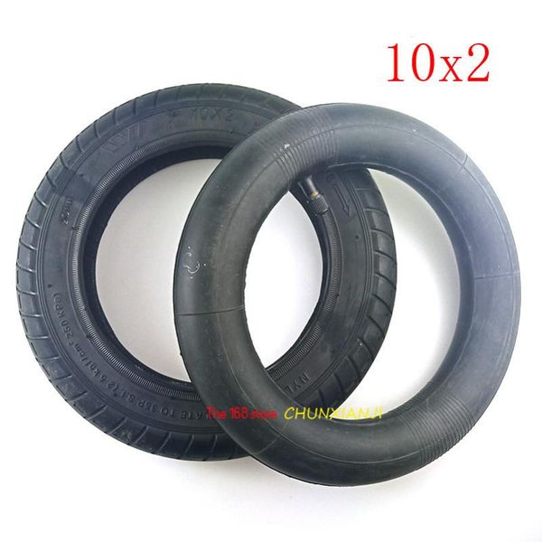 

2pcs 10 inch 10x2(54-156) inflation wheel tyre inner tube for mijia m365 electric scooter tire pneumatic tyre