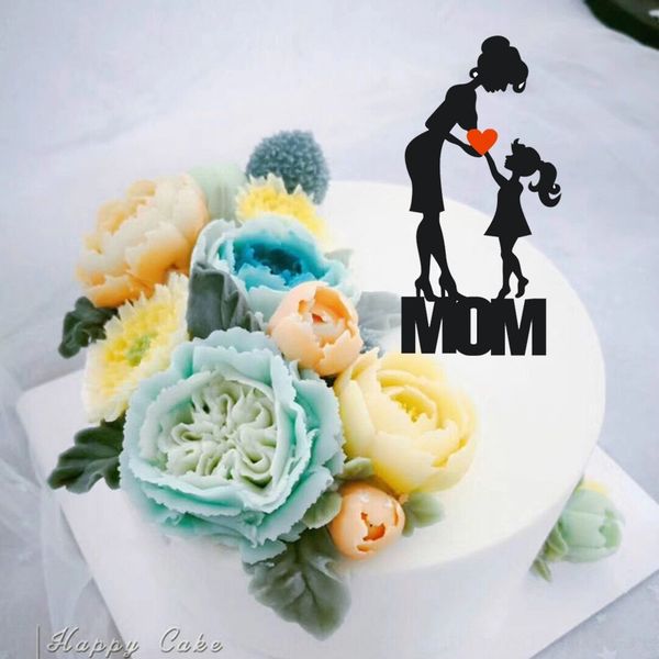 

день украшения торта творческий мать матери и торт cakedaughter силуэт плагин mom и mom теме плагин zj4cf