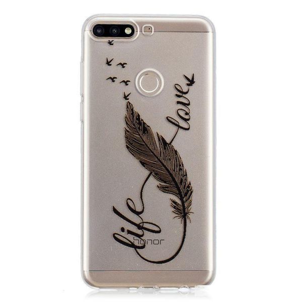 

honor7c 5.7 inch soft tpu case on for fundas huawei honor 7c aum-l41 case sfor coque huawei honor 7c silicone cover phone cases