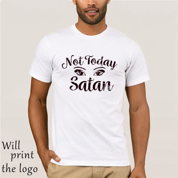 

not today satan t shirt for men women